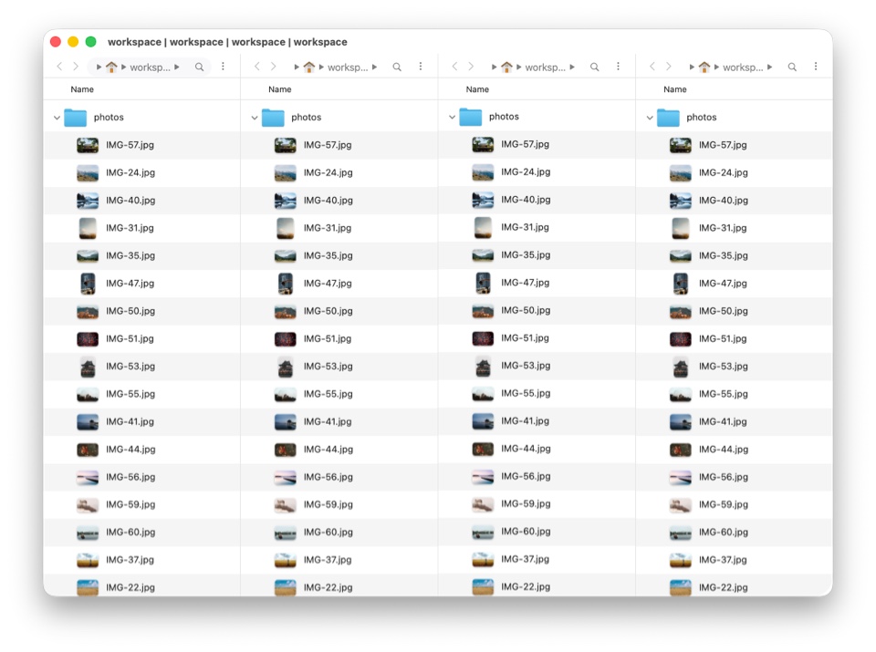 一个窗口、12种布局，灵活切换