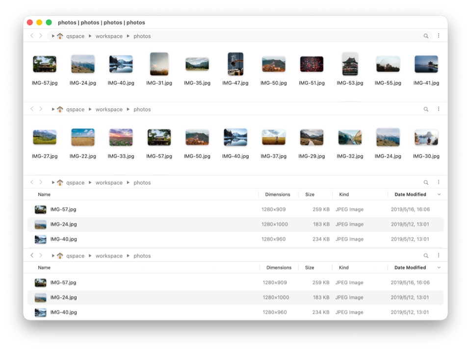 一个窗口、12种布局，灵活切换