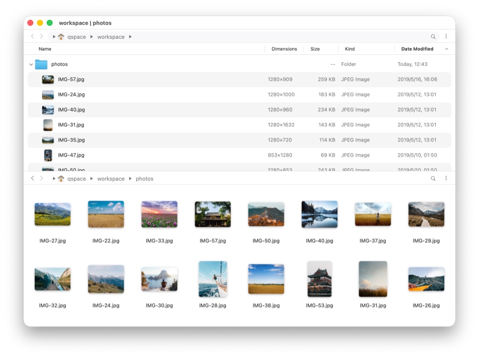 一个窗口、12种布局，灵活切换